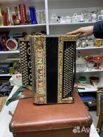 Старинный итальянский баян Ballone (Ч)