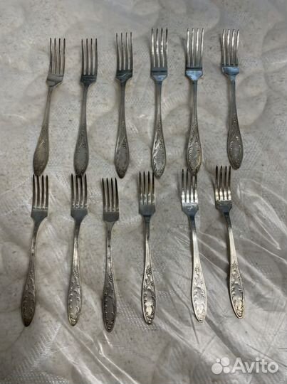 Продаются новые мельхиоровые столовые предметы