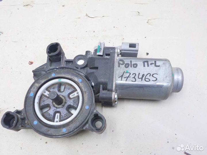 Мотор стеклоподъемника volkswagen polo передний ле