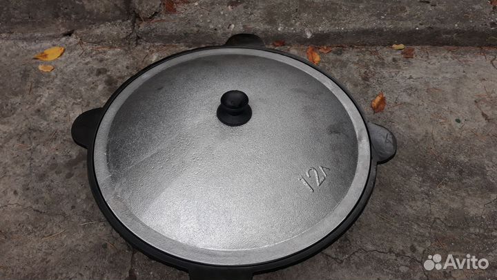 Казан чугунный узбекский