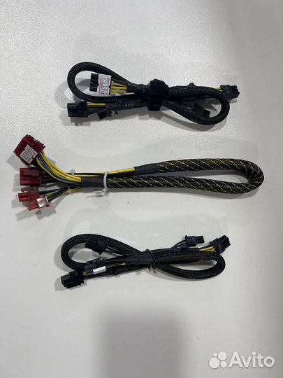 Кабеля для модульных блоков питания SATA molex 6PI