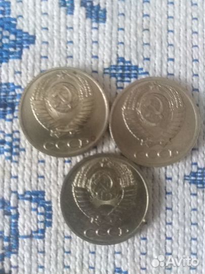 Монеты. 1, 5,10,20 копеек