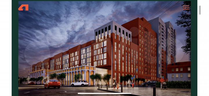 1-к. квартира, 32 м², 5/8 эт.