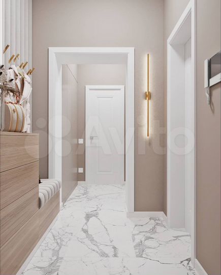 1-к. квартира, 55,7 м², 1/11 эт.