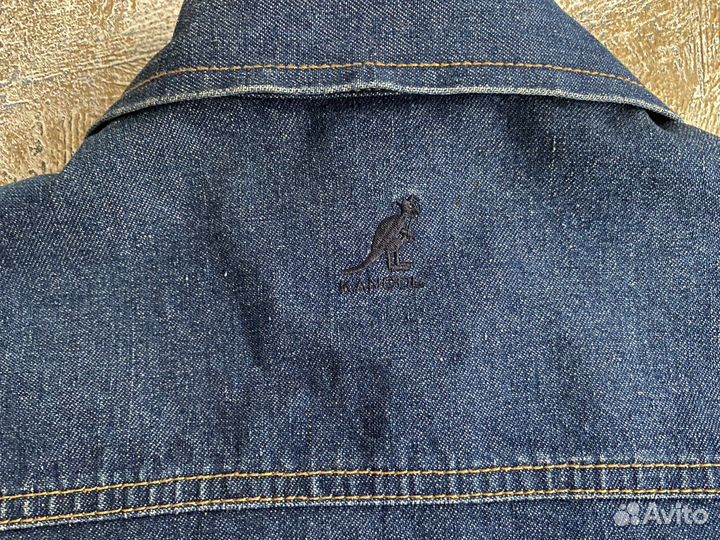 Джинсовая куртка Kangol denim jacket Y2K