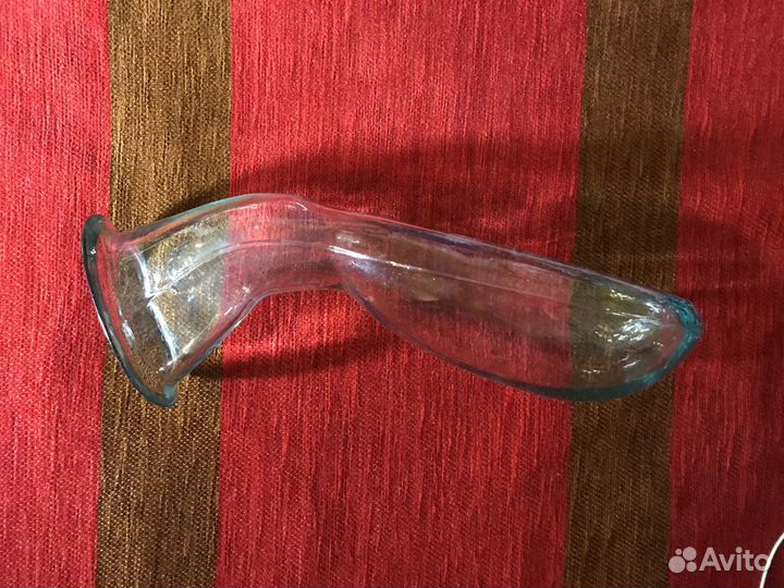 Медицинская стеклянная утка СССР