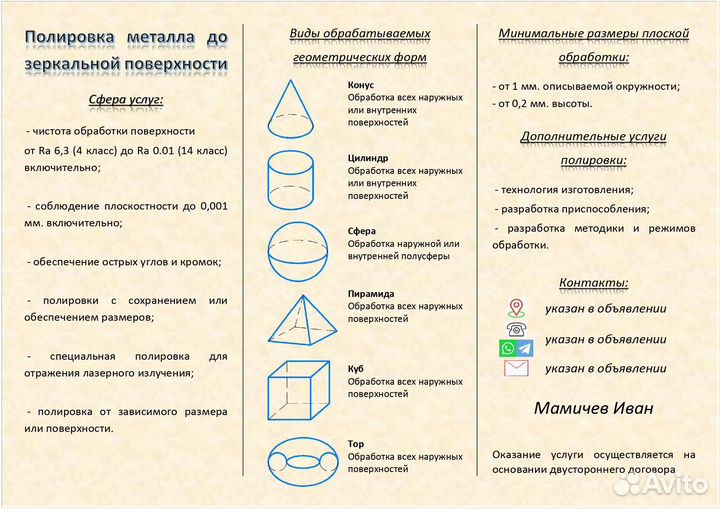 Полировка металла
