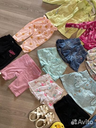 Пакет летней одежды для девочки 92-104