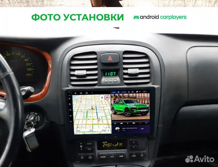 Магнитола 3.32 qled Hyundai Sonata EF 01-2007