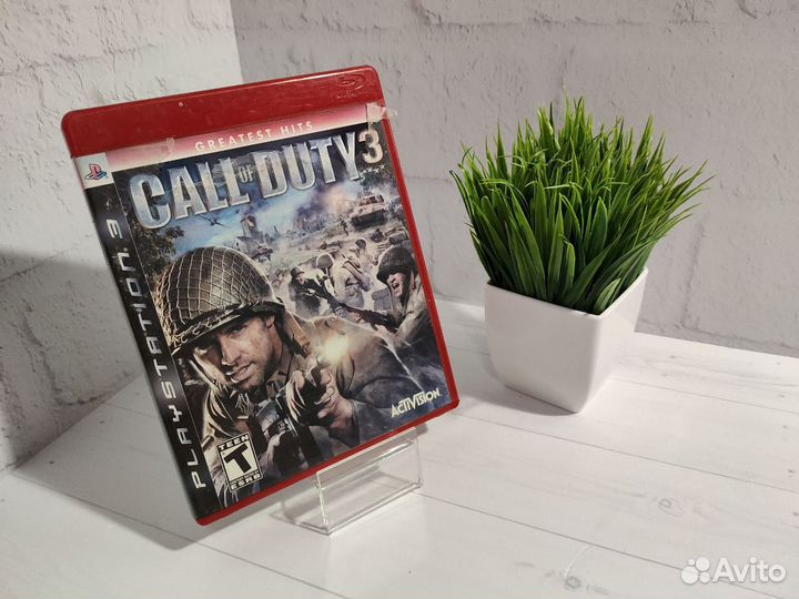 Игра Call of Duty 3 для PlayStation 3