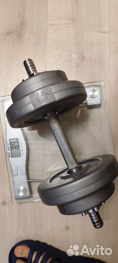 Гантели разборные