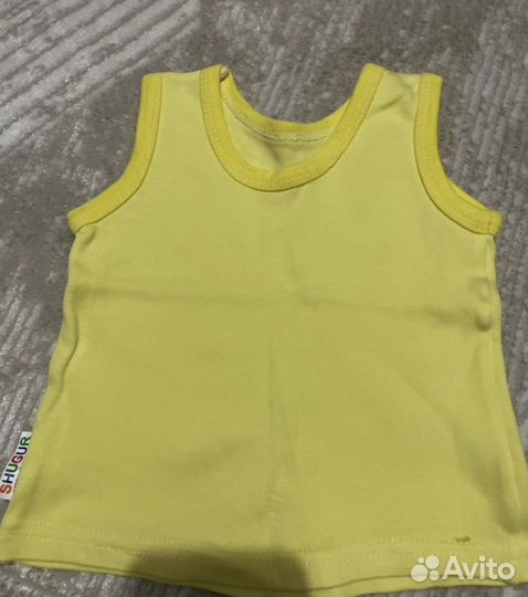 Набор бодиков и маечек 68-74 размер