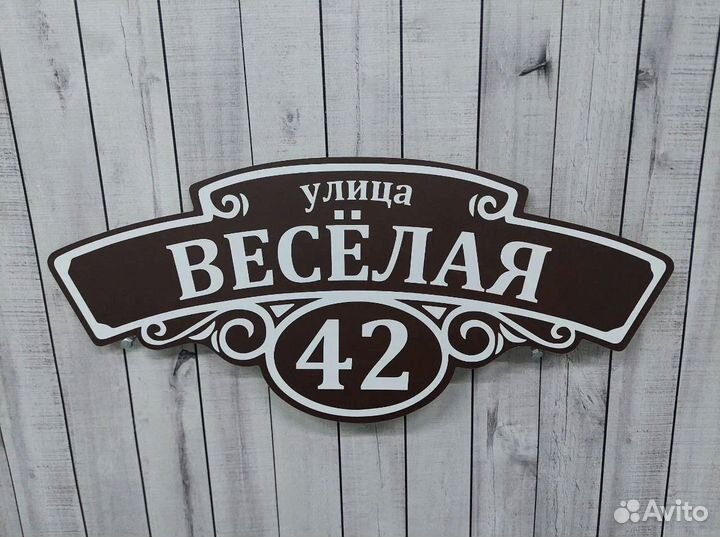 Таблички с адресом