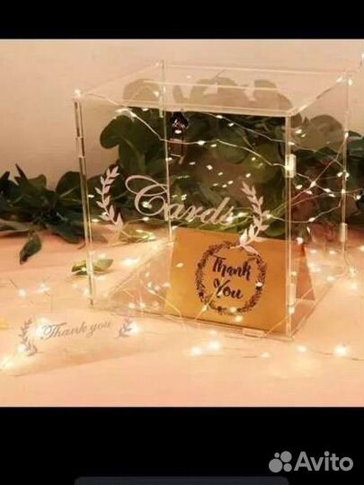 Ящик, казна, коробка для денег, свадебный банк