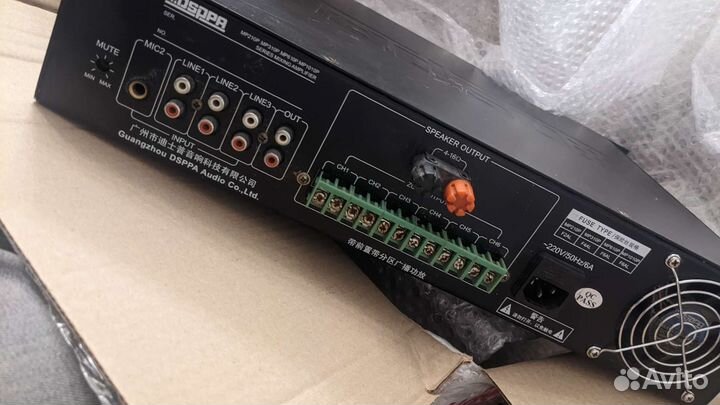 Микшер-усилитель звука MP-610P dsppa