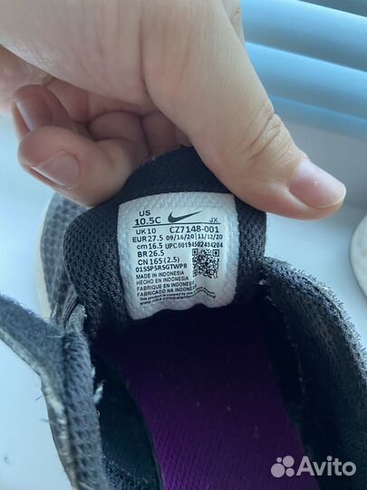 Кроссовки nike 27 размер