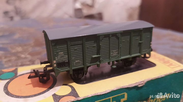 Модель вагона tt 12мм