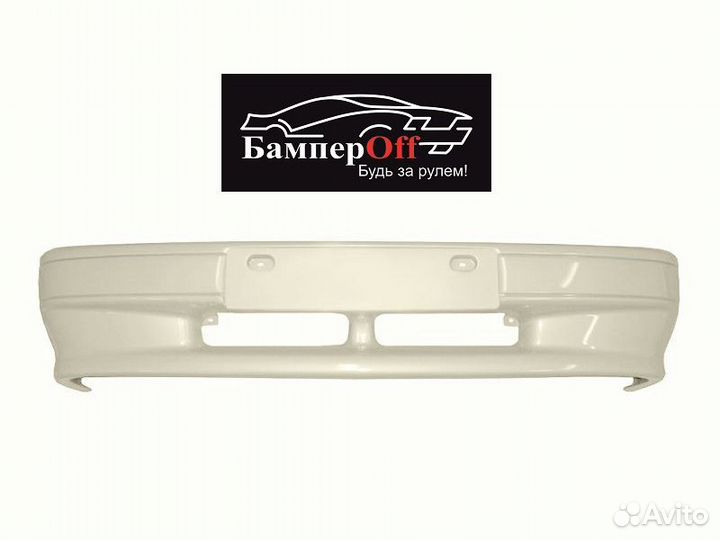 Бампер передний ваз 2114 белое облако