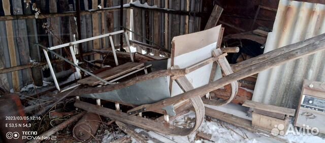 Сани розвальни