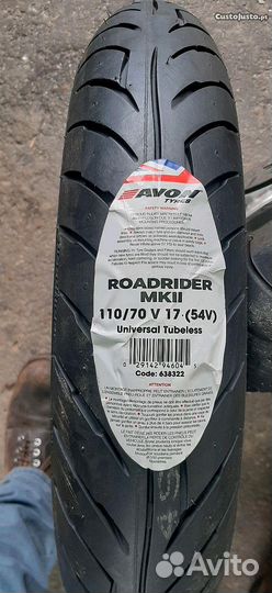 Мотошина 110 70 17 Roadrider