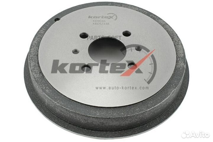 Kortex KD9036 Барабан тормозной