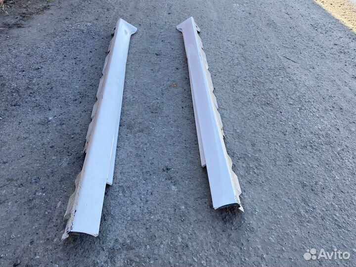 Накладки порогов bmw 5 f10 рестайлинг