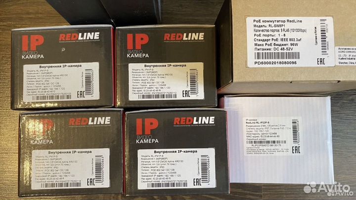 Камеры видеонаблюдения RedLine RL-IP41P-S