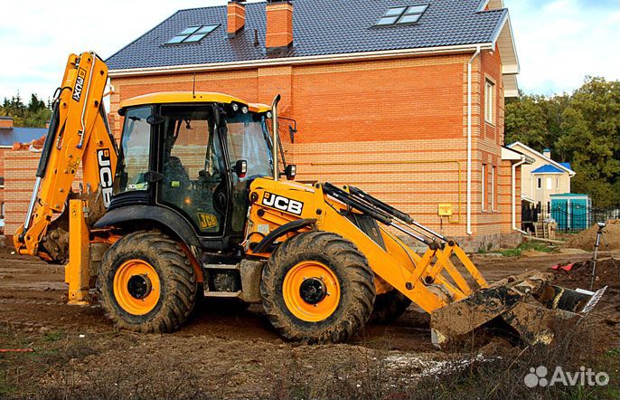 Услуги экскаватора погрузчика