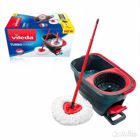 Швабра с отжимом vileda