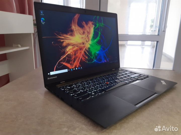 Ноутбук Lenovo ThinkPad x1 Carbon, быстрый, легкий