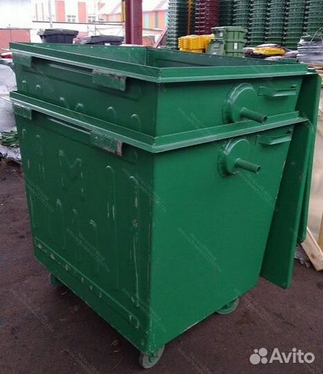 Мусорный евроконтейнер 1,1м3 А3787