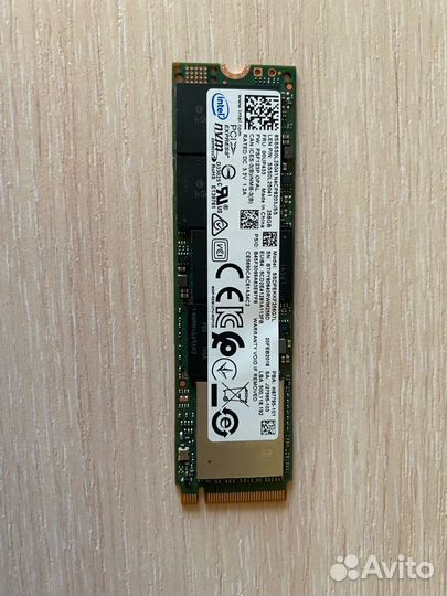 SSD M.2 накопитель Intel 600p 256Gb