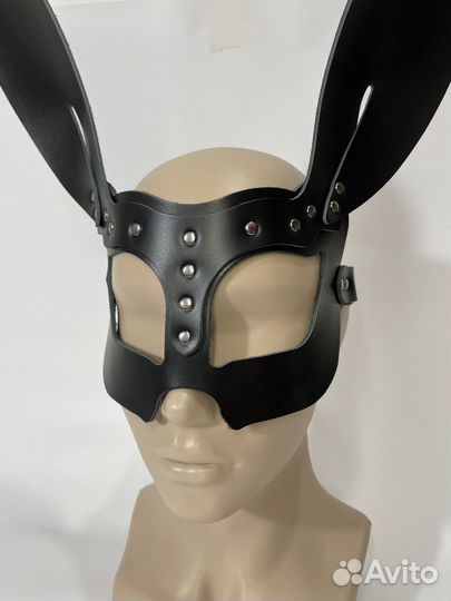 Маска карнавальная женская зайка