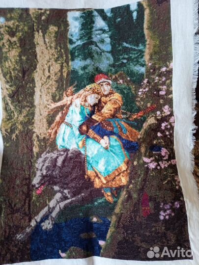 Картина вышитая крестом ручная работа