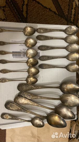 Ложки мельхиор СССР