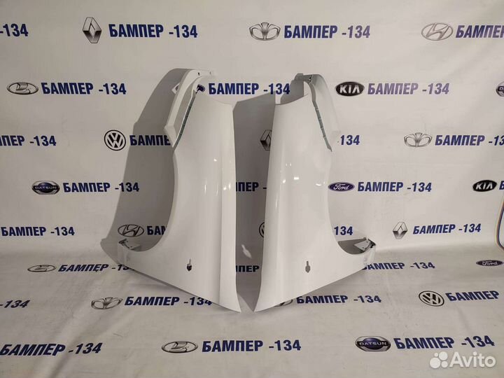 Крыло LADA kalina 1 комплект белый