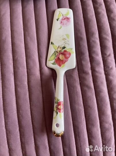 Тарелка для торта, тортница с лопаткой