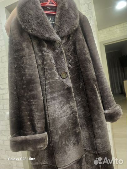 Шуба мутоновая 48 50 женская