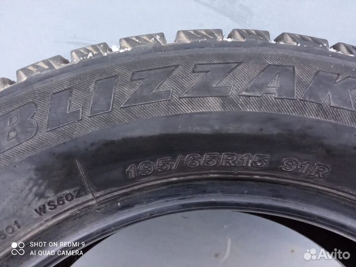 Bridgestone Blizzak Ice 195/65 R15 91R