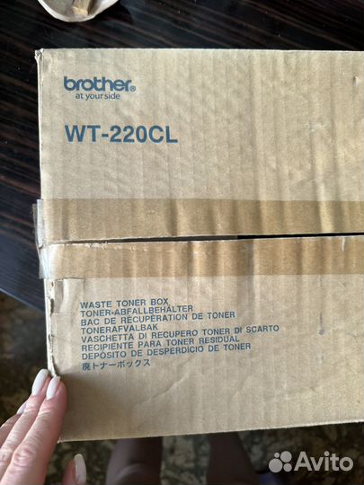 Контейнер для отработ. тонера brother wt-220cl