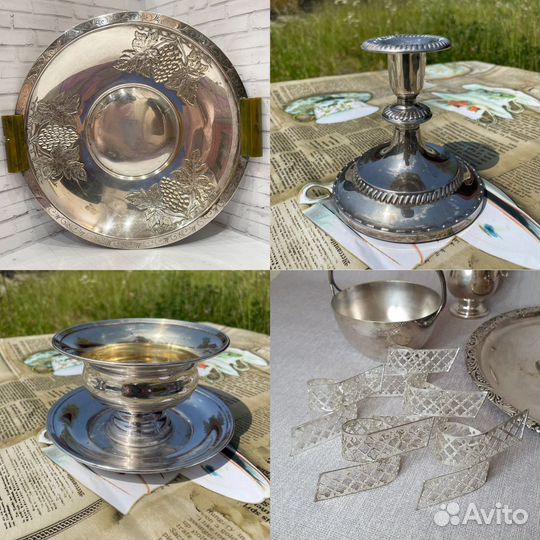 Старинные предметы. Серебрение