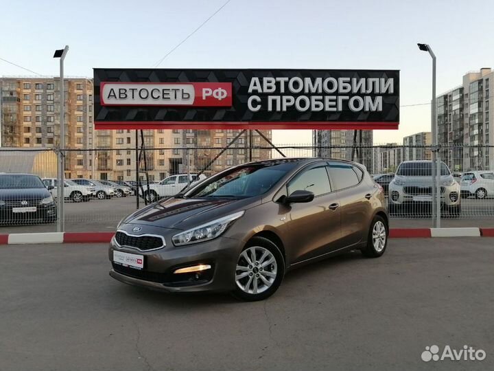 Kia Ceed 1.6 AT, 2017, 104 455 км