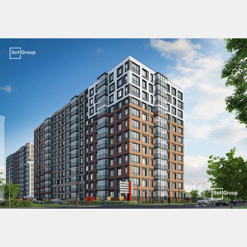 Квартира-студия, 24,4 м², 6/11 эт.