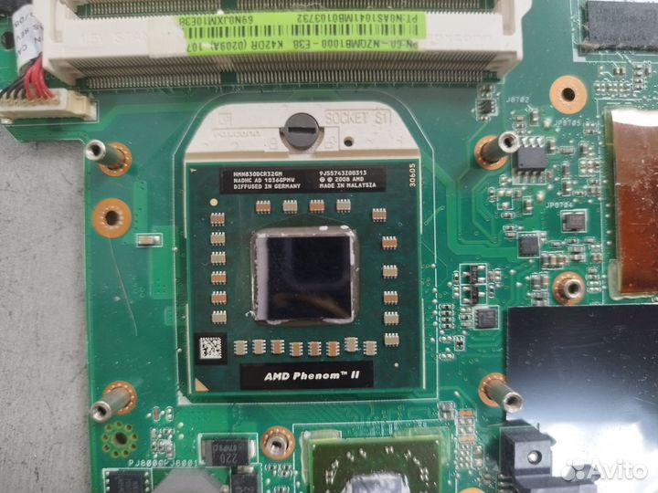 Материнская плата для ноутбука Asus A42D, K42D, K4