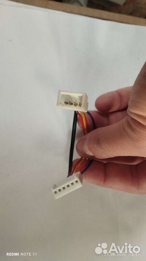 Переходник кулера 4pin - 6pin antminer innosilicon