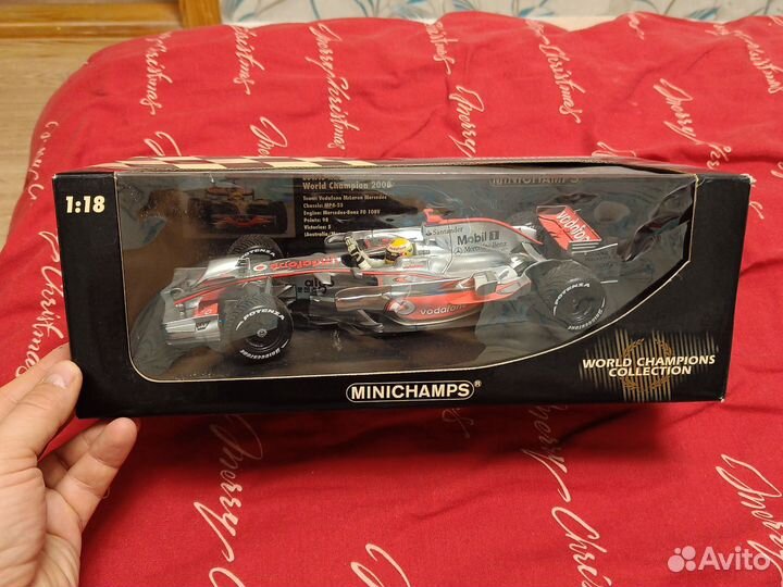 Minichamps 1:18 McLaren MP 4/23 Lewis Hamilton'08