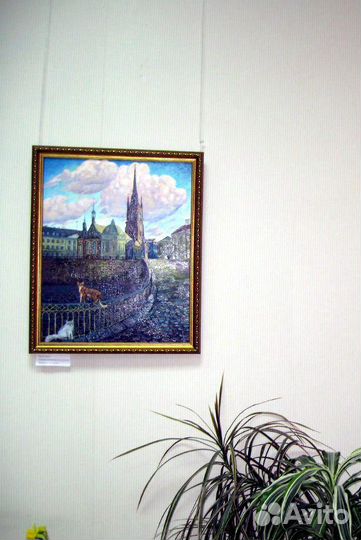 Картина городской пейзаж Стокгольм