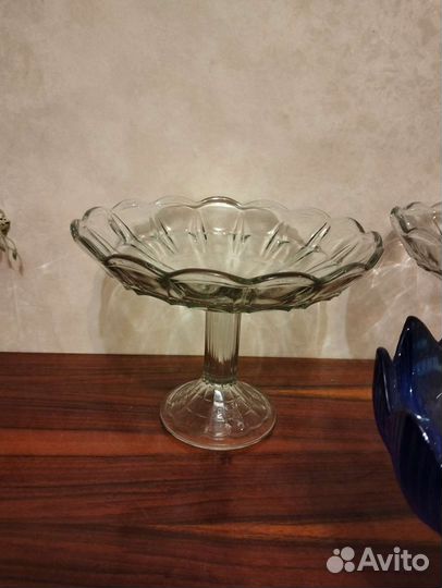 Конфетница хрусталь СССР