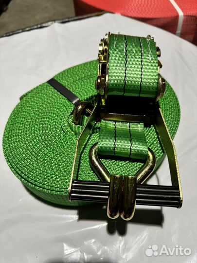 Ремени стяжные с крюками 50мм 7000кг