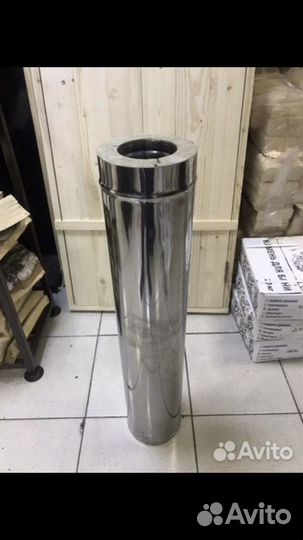 Седвич труба дымоход 115/200 нерж.-нерж. 0.5-1.0мм